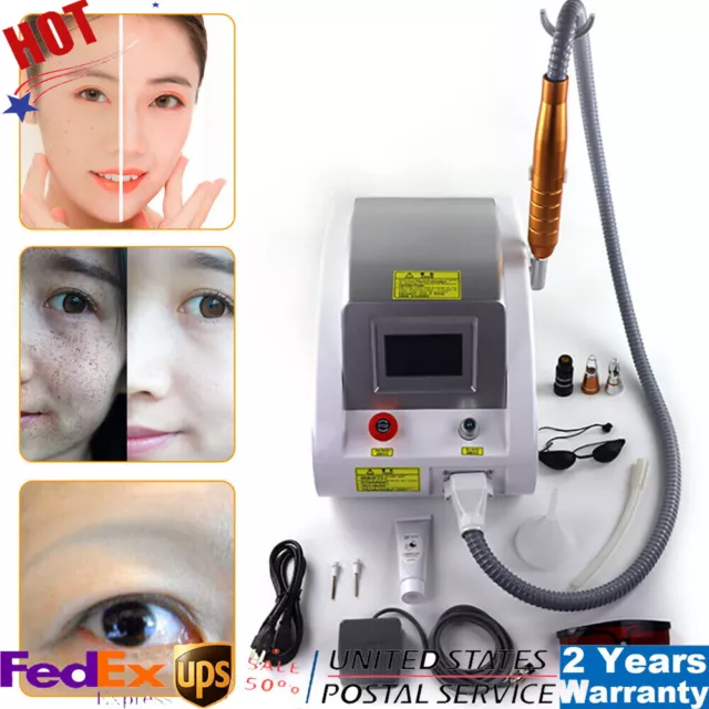 Nd YAG Picosecond Laser Tattoo Removal Machine Pigment Pico Skin Rejuvenation US