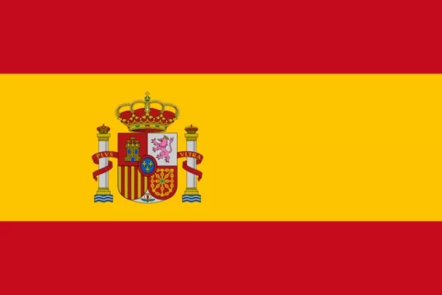 Large Spanish Spain National Flag 5ft x 3ft / 150cm  x 90cm Eyelets for hanging