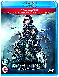 Rogue One - A Star Wars Story Blu-Ray (2017) Felicity Jones, Edwards (DIR) cert