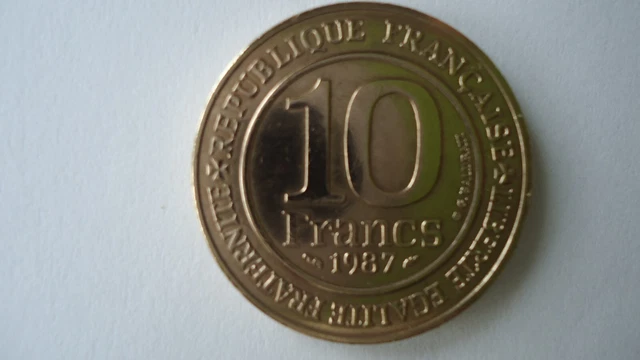 PIÈCE DE 10 francs Millénaire Capétien Année 1987 EUR 2,00 - PicClick FR