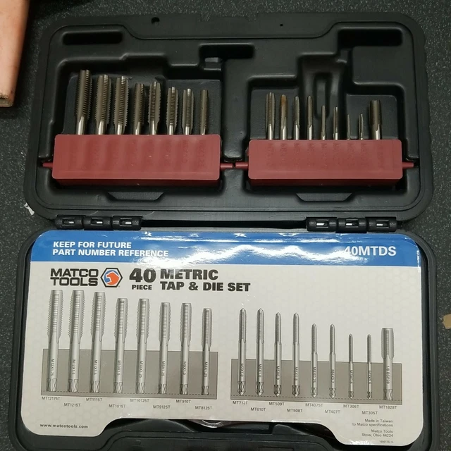 MATCO TAP AND die set 120.00 PicClick