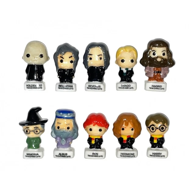 Lot de 10 figurines galette fèves collection harry potter - Collection