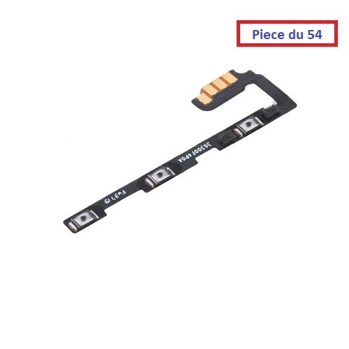 Nappe Bouton Power Et Volume Pour Xiaomi Mi Note 10 / Note 10 Pro - Neuf - Compatible Universelle - Marque GLOBALSTOCK