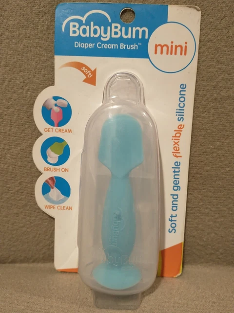 Baby Bum Brush Soft Mini Diaper Rash Cream Applicator Flexible Silicone 4”
