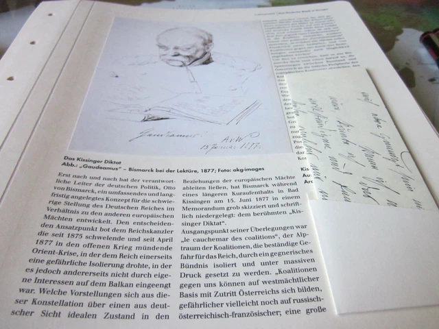 KAISERREICH ARCHIV N1 1145 Das Kissinger Diktat mit Faksimile EUR 5,46