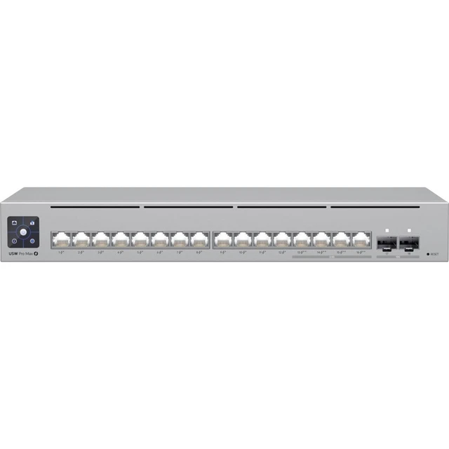 UBIQUITI NETWORKS UNIFI USW Pro Max Netzwerk Switch RJ45/SFP+ 16 + 2 ...