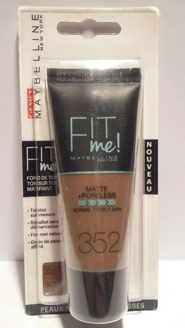 Fond De Teint Fit Me 352 Cacao Gemey Maybelline New York