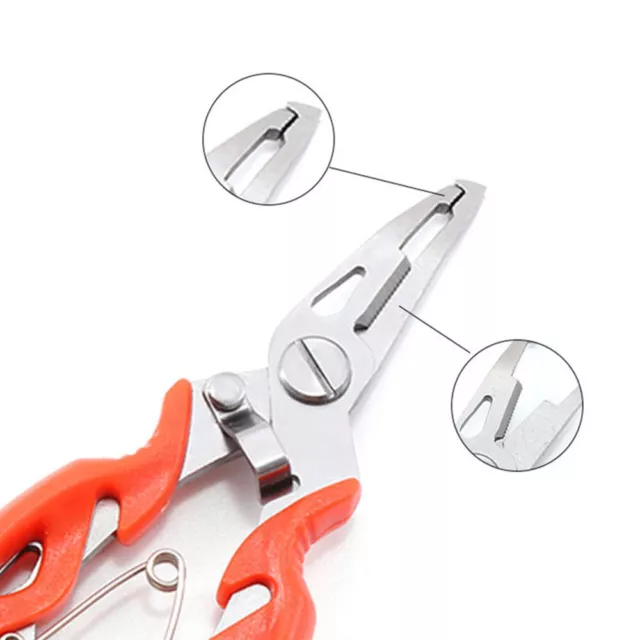 NEW Fishing Pliers Scissors Line Cutter Braid Split Ring Tool Lip Grip TACKLE