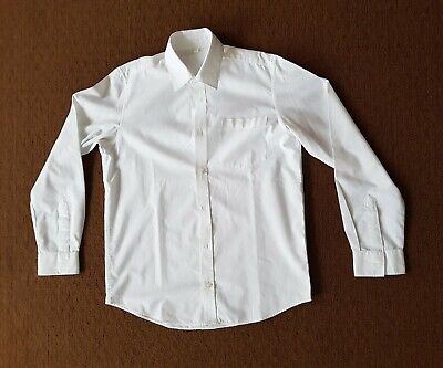 Camicia manica lunga-con tasca interna Bianco Taglia 152