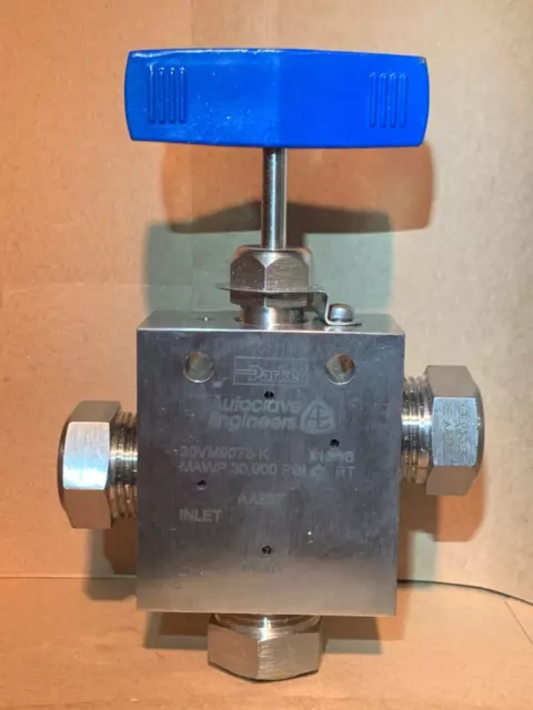 PARKER Autoclave Engineers 30VM9073 High Pressure Needle Valve