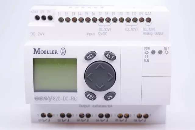 MOELLER easy 820-dc-rc Control Relays Dc 20,4 28,8V