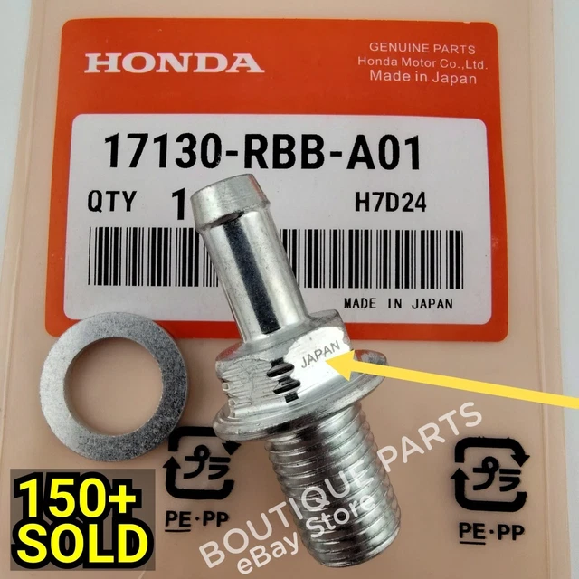 GENUINE OEM FOR Honda PCV Valve & Washer Kit JAPAN MADE Crank Vent ...