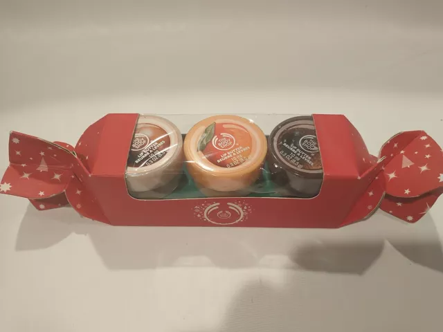 The Body Shop Mango Coconut And Shea Lip Butter Balm 0.3 oz x3 Sealed New In Box