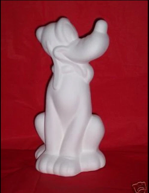 Ceramic Bisque~~ Ready to Paint~~Pluto  from VTG Ceramic Mold