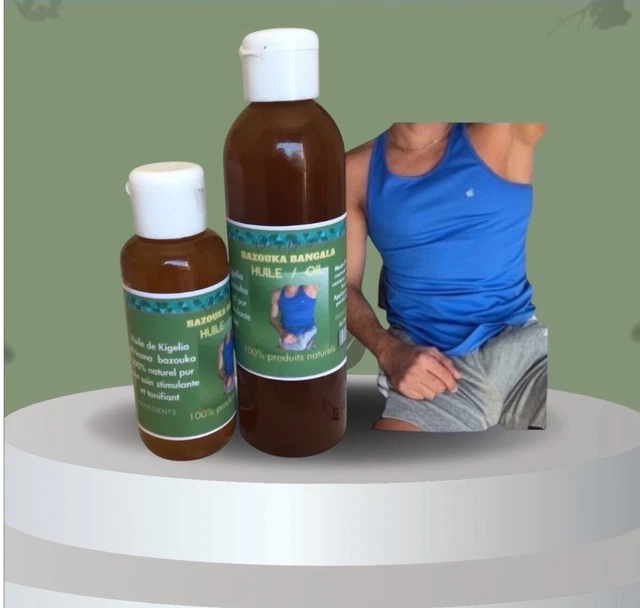 Crème / Huile Bazooka 35 XXL - Mélange D'Écorce Et Racine - 100 G - Pour Massage