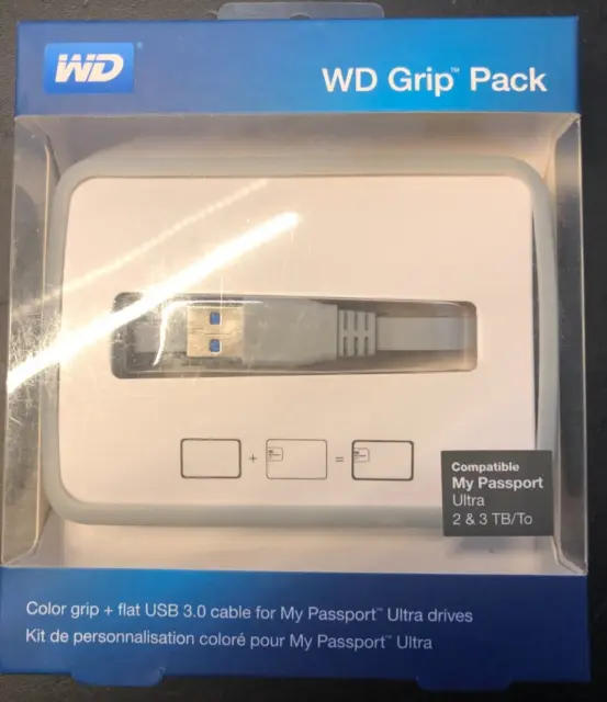 WD Grip Pack for My Passport Ultra 2-3Tb/To. Grey
