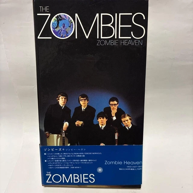 THE ZOMBIES ZOMBIE Heaven 4CD Box Set Japan Edition Obi EUR 232,30
