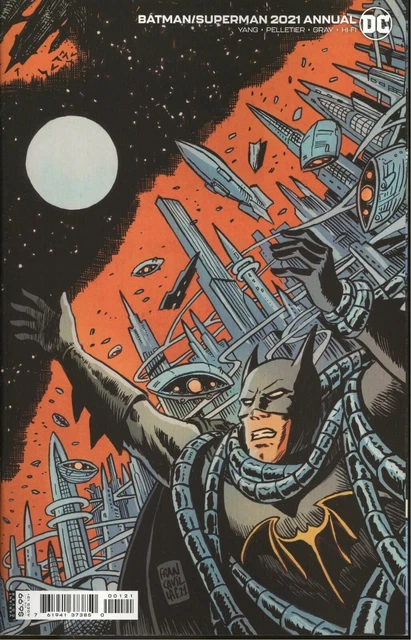 Batman / Superman 2021 Annual #1 (DC COMICS, 2021, Cover B Francavilla Variant)