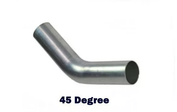 2 " Pouce 50mm Mandrin Coude Échappement Vélo Tuyau Tube 45 Degré