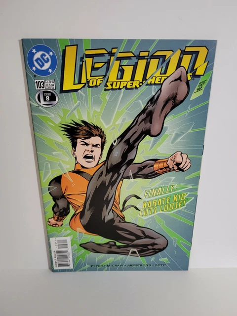 Legion of Super-Heroes #103 DC Comics 1989 VF/NM Karate Kid