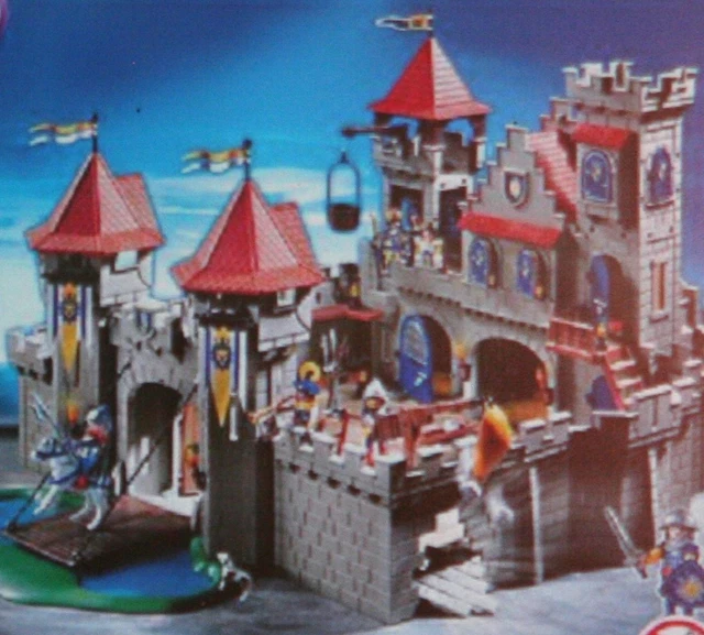 Pièce Détachée Playmobil - Mur D'entrée Pour Château Médiéval 3268 | Occasion
