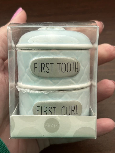 B Boutique First Tooth First Curl Keepsake