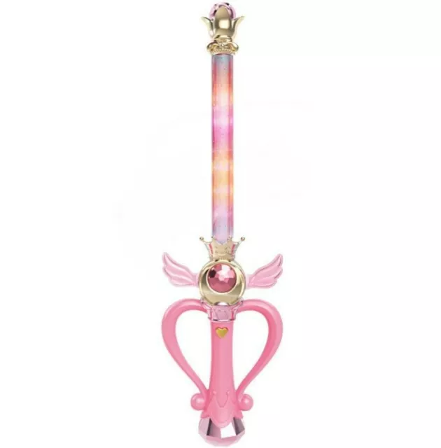 Sailor Moon Henshin Wand Charm Stick Proplica Kaleido Moon Scope Girl Toy New