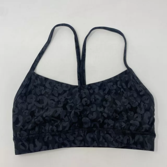 Lululemon Girls Medium 8-10 Train Ready Sports Bra Black