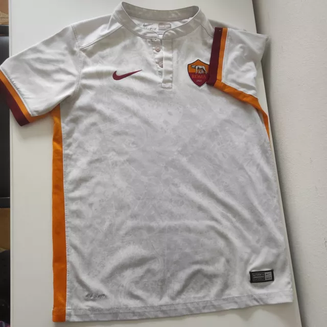 AS ROMA 2015 2016 AWAY FOOTBALL SHIRT JERSEY NIKE XS Seconda maglia ORIGINALE EUR 39 90 PicClick IT