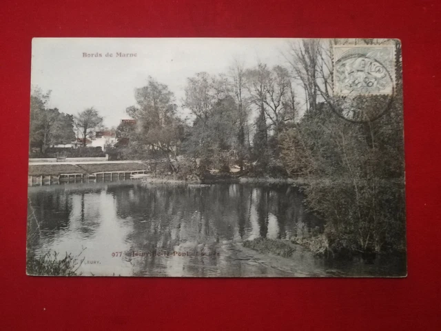 CPA 94 JOINVILLE le PONT - Les Iles - Bords de Marne