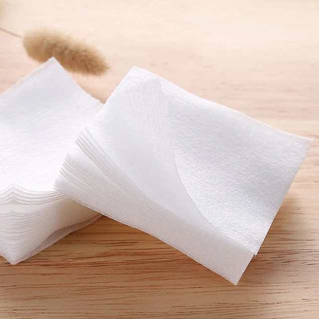 1000 un. almohadillas de maquillaje de algodón de tres capas desechables algodón facial marca portátil
