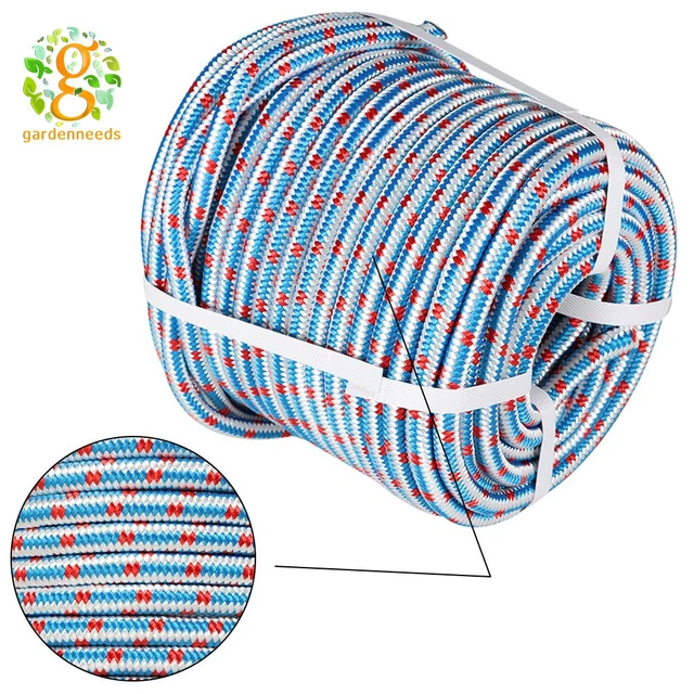 1/2" x 150'  Braid Polyester Arborist Bull Rope 16 Strand Braided Rope