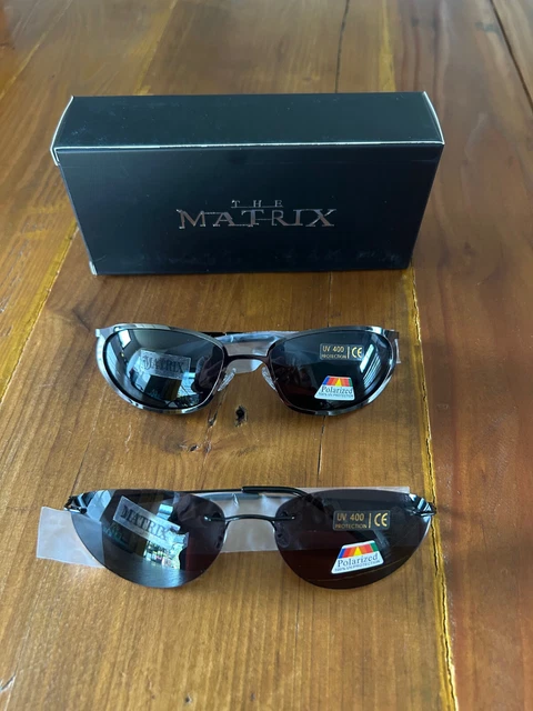 Lunettes Polarisées 2 MATRIX - Version Neo/Révolution - Noir - Homme - UV400