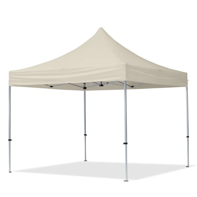 3x3 m Faltpavillon Faltzelt Gartenzelt Partyzelt Alu 32mm Pavillon Zelt creme