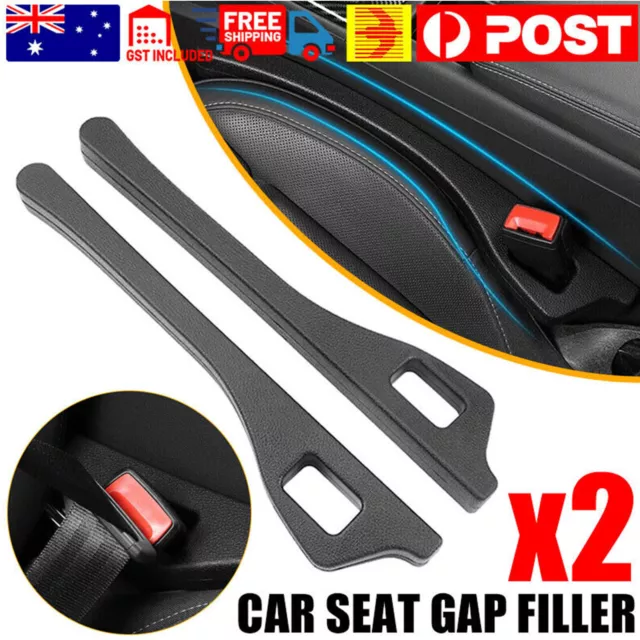 2X CAR SEAT Gap Filler Pad Universal Fill The Gap Between Seat and Console  $29.96 - PicClick AU