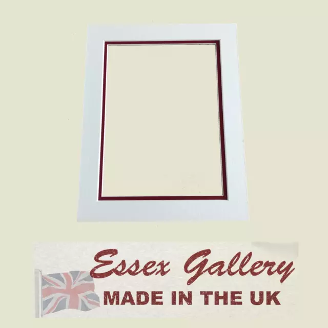 Bespoke Picture & Photo Frame Double Mounts - Cut to Any Size (Max Size 20x16)