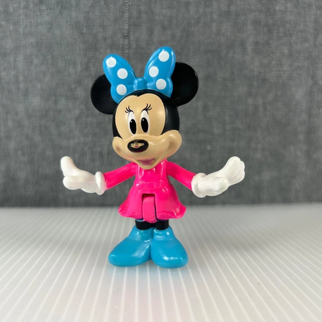 Walt Disney Mickey Mouse Clubhouse Minnie Mouse 2.5" Inch Figure 2016 Mattel