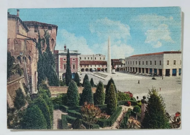 57665 Cartolina - Ravenna - Lugo di Romagna - castello estense - VG 1968