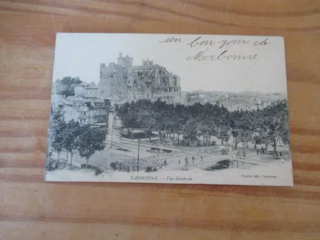 CPA antique postcard NARBONNE GENERAL VIEW 11