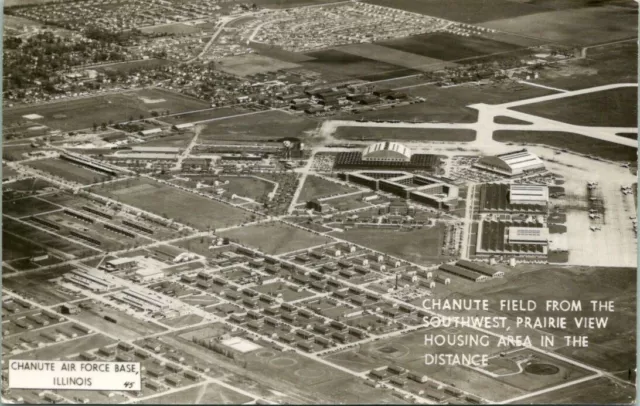 C79-1014, Chanute Air Force Base, Il., *** Real Photo Postcard.