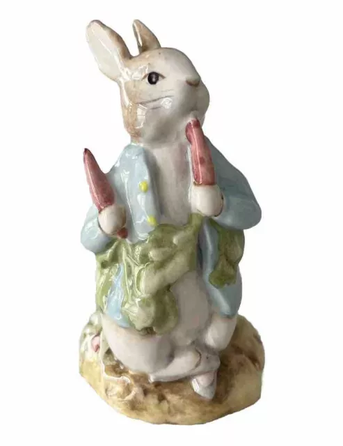 Royal Albert Beatrix Potter - Peter Ate A Radish 1995 Figurine UK Made