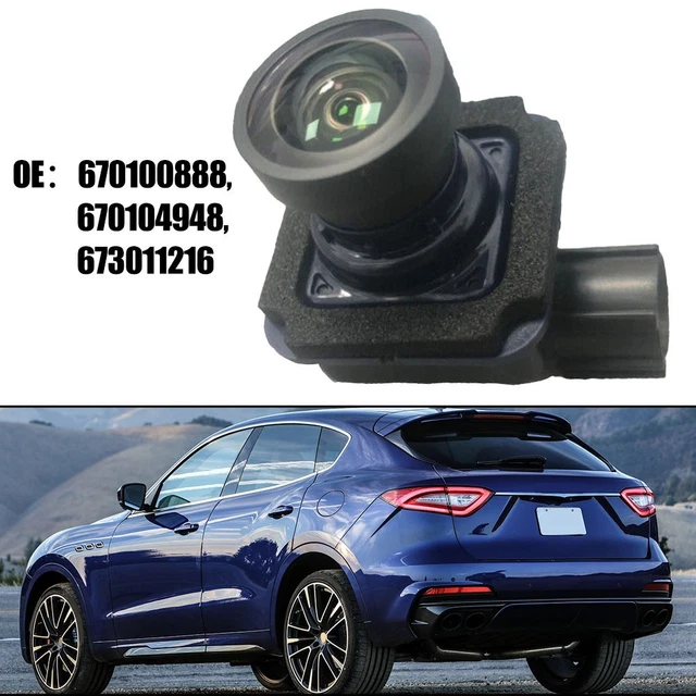 Telecamera Posteriore Per Maserati Levante 2017-2020, Compatibile OE 670100888, 670104948, 673011216