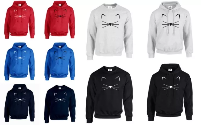 Crazy Cat Lady SWEATSHIRT JUMPER TUMBLR HOODIE DOPE FUNNY LOVER KITTEN (MEOW)