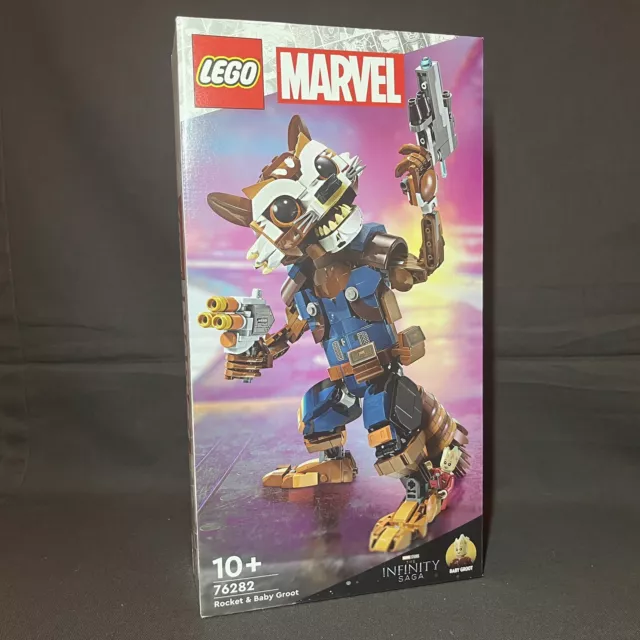 LEGO 76282 | Marvel Super Heroes | Rocket & Baby Groot | Actionfigur | NEU & OVP
