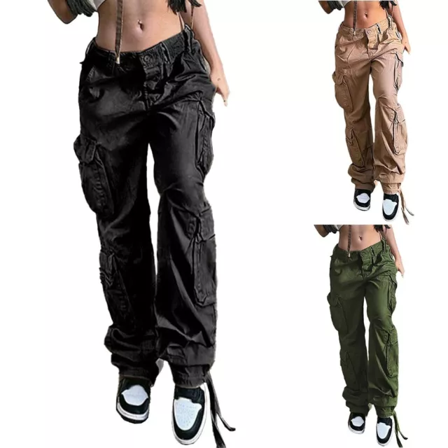 COMFORTABLE CARGO TROUSERS for Women Lounge Joggers with Multiple ...