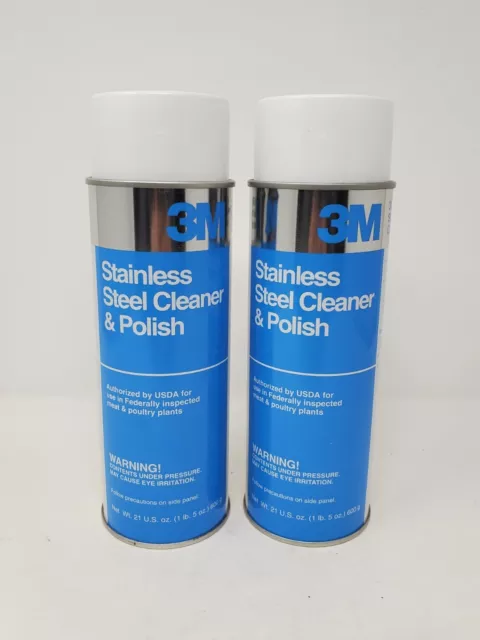 3m 14002 Stainless Steel Cleaner And Polish, 21 Oz