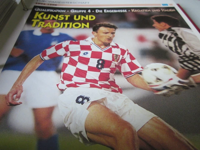 FUSSBALL 10 EUROPAMEISTERSCHAFT 19941996 Gruppe 4 Die Ergebnisse EUR 3
