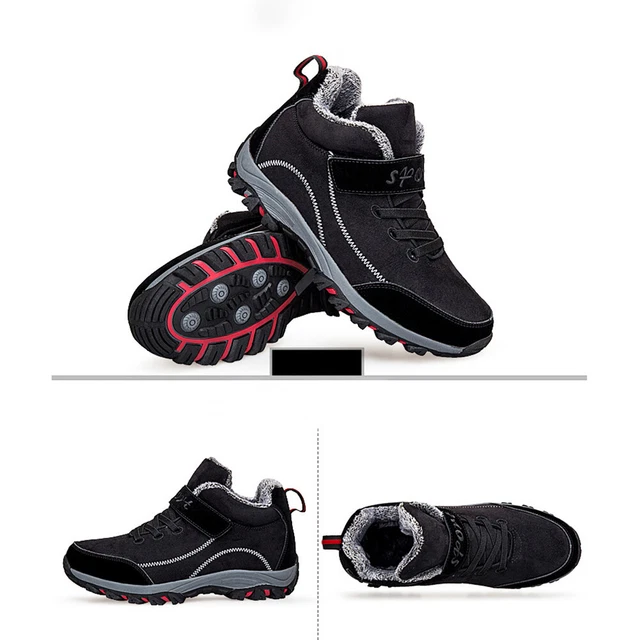 MENS SNEAKERS SHOES NonSlip High Top Ankle Boots Waterproof for