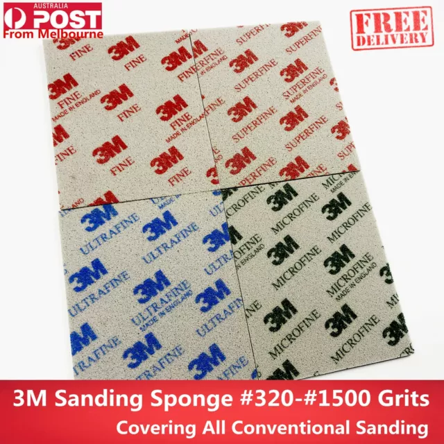 3M Softback Sanding Sponge - Practical grinding and polishing sets 320—1500Grits