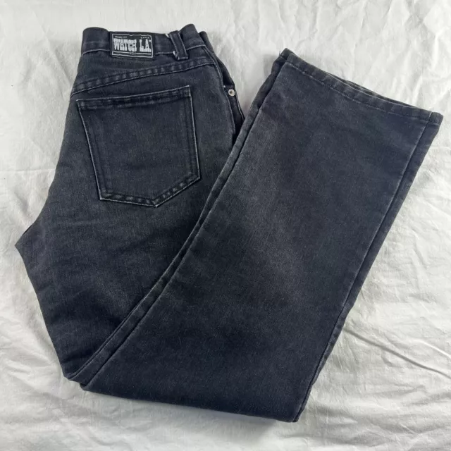 Vintage Watch L.A. Women’s Jeans Black Wash 9/10 Boot Cut